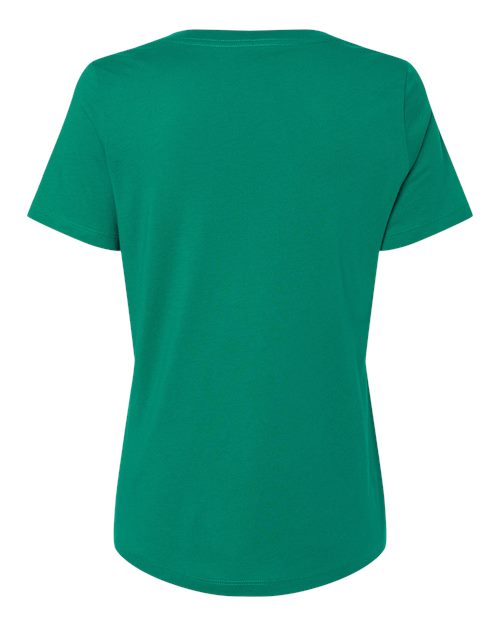 BELLA + CANVAS 6405 - Womens Relaxed Jersey V-Neck Tee - Kelly