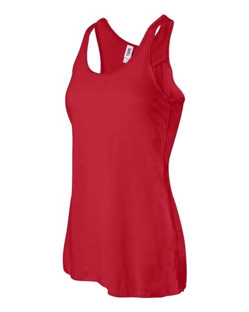 BELLA + CANVAS 8800 - Women's Flowy Racerback Tank - Red