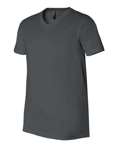 BELLA + CANVAS 3005 - Unisex Jersey V-Neck Tee - Asphalt