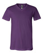 BELLA + CANVAS 3005 - Unisex Jersey V-Neck Tee - Team Purple