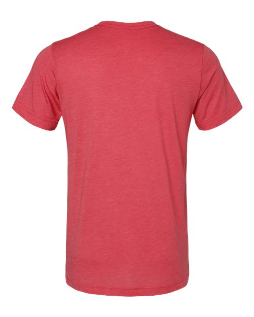 BELLA + CANVAS 3413 - Triblend Tee - Red Triblend