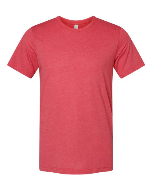 BELLA + CANVAS 3413 - Triblend Tee - Red Triblend
