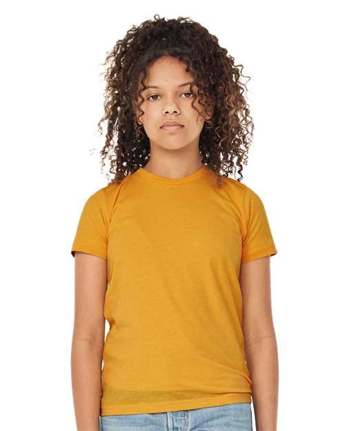 BELLA + CANVAS 3413Y - Youth Triblend Tee BELLA + CANVAS
