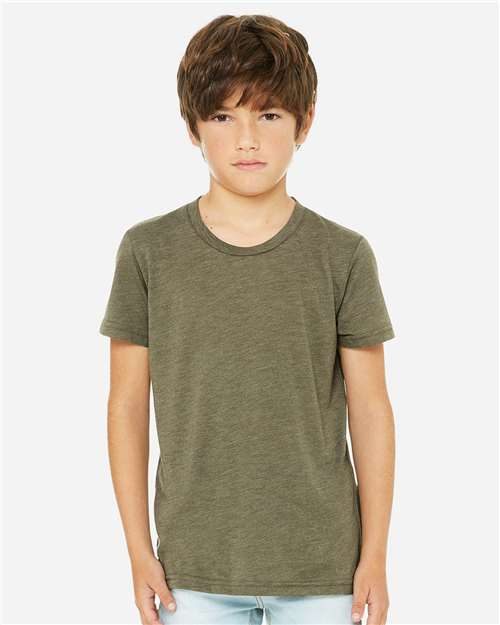 BELLA + CANVAS 3413Y - Youth Triblend Tee BELLA + CANVAS