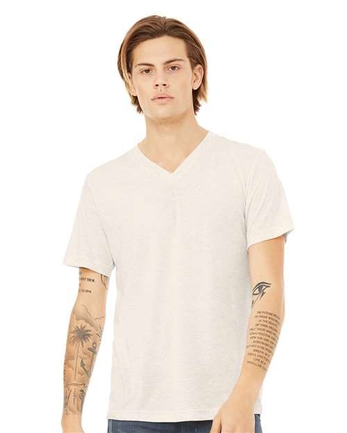 BELLA + CANVAS 3415 - Unisex Triblend V-Neck Tee BELLA + CANVAS