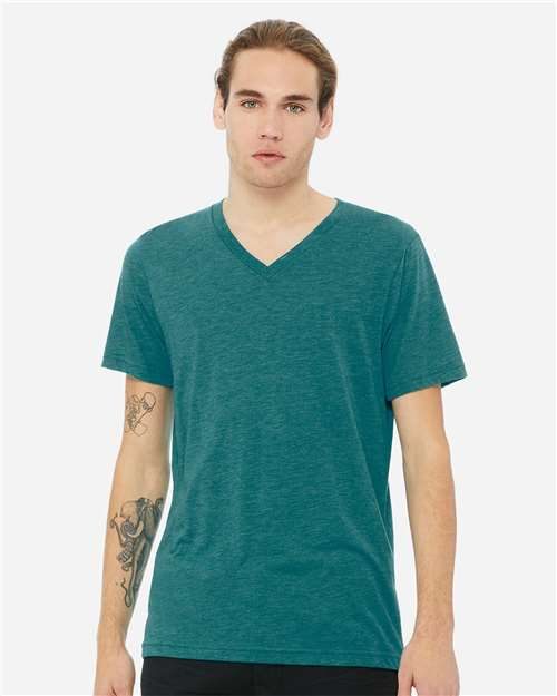 BELLA + CANVAS 3415 - Unisex Triblend V-Neck Tee BELLA + CANVAS