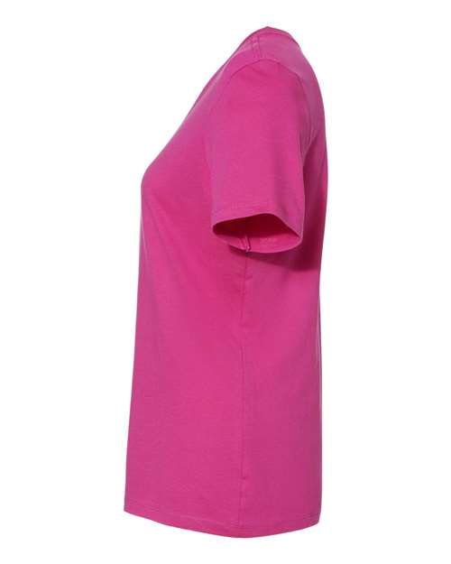BELLA + CANVAS 6400 - Womens Relaxed Jersey Tee - Berry