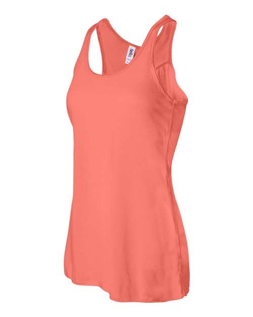 BELLA + CANVAS 8800 - Women's Flowy Racerback Tank - Coral