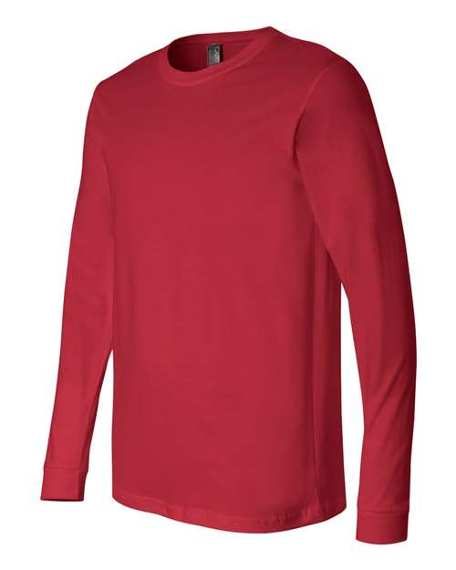BELLA + CANVAS 3501 - Unisex Jersey Long Sleeve Tee - Red
