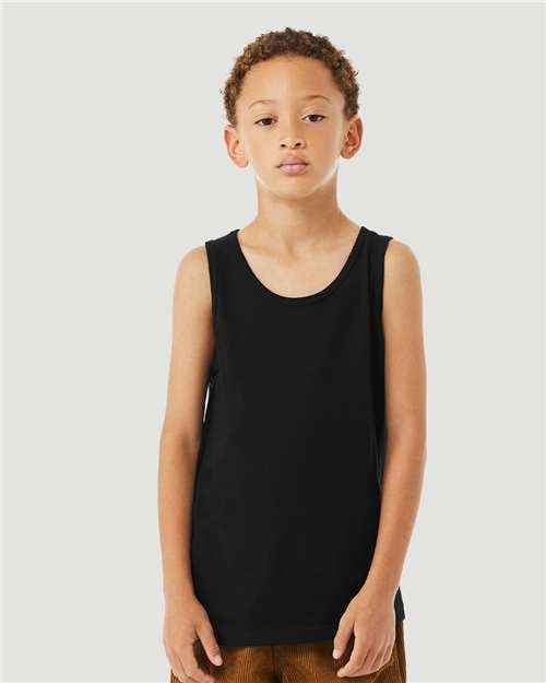 BELLA + CANVAS 3480YCVC - Youth Heather CVC Tank