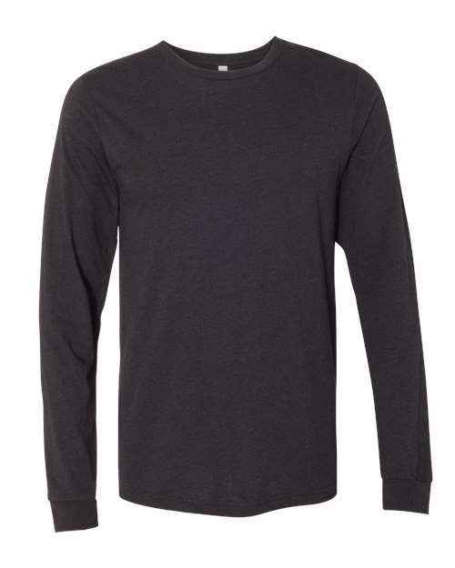 BELLA + CANVAS 3501CVC - Heather CVC Long Sleeve Tee