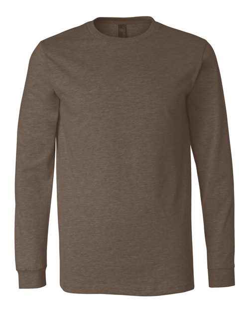 BELLA + CANVAS 3501CVC - Heather CVC Long Sleeve Tee