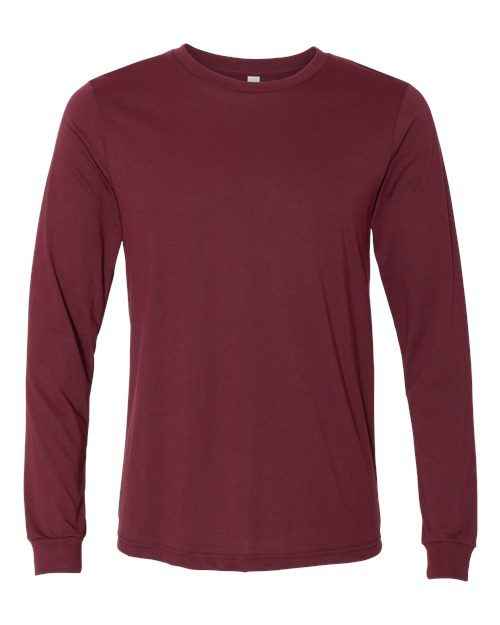 BELLA + CANVAS 3501CVC - Heather CVC Long Sleeve Tee