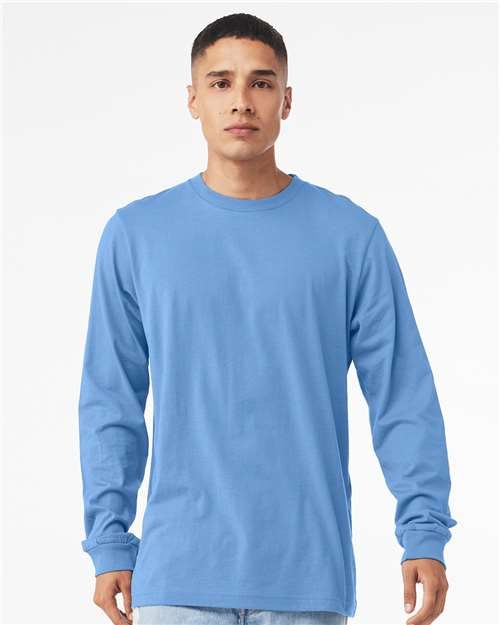 BELLA + CANVAS 3501CVC - Heather CVC Long Sleeve Tee BELLA + CANVAS