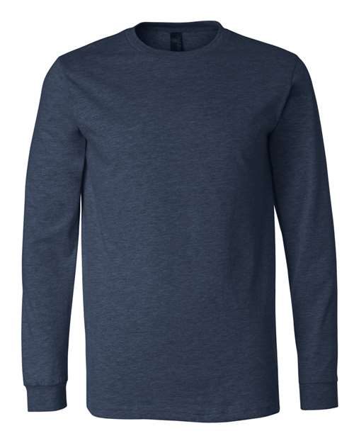 BELLA + CANVAS 3501CVC - Heather CVC Long Sleeve Tee BELLA + CANVAS