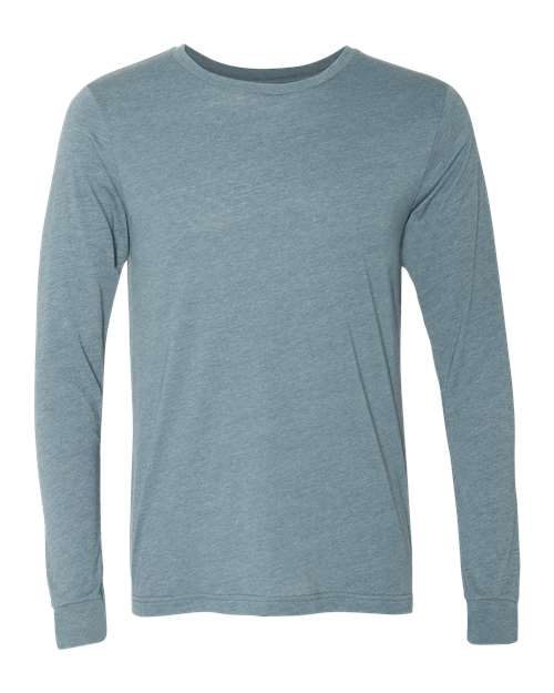 BELLA + CANVAS 3501CVC - Heather CVC Long Sleeve Tee BELLA + CANVAS