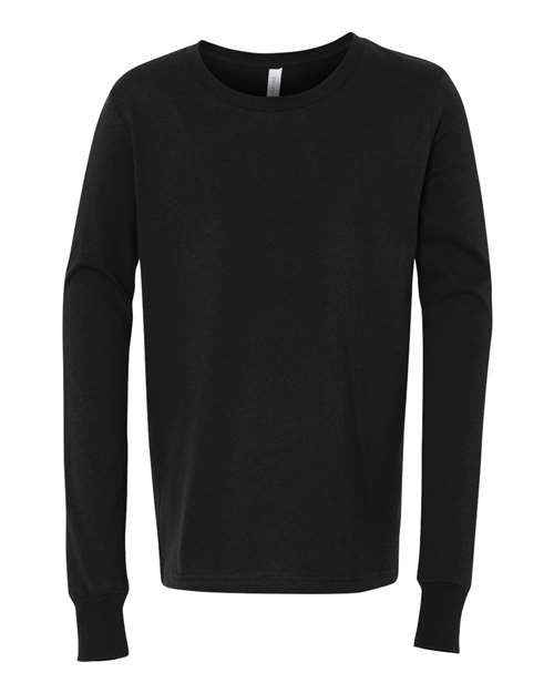 BELLA + CANVAS 3501Y - Youth Jersey Long Sleeve Tee