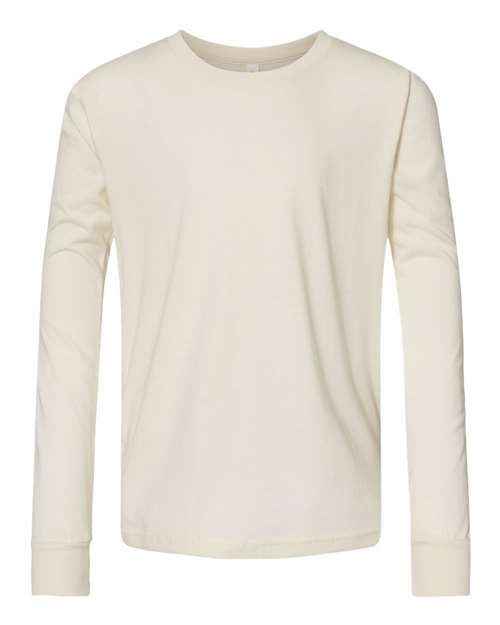 BELLA + CANVAS 3501Y - Youth Jersey Long Sleeve Tee