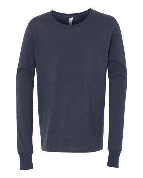 BELLA + CANVAS 3501Y - Youth Jersey Long Sleeve Tee