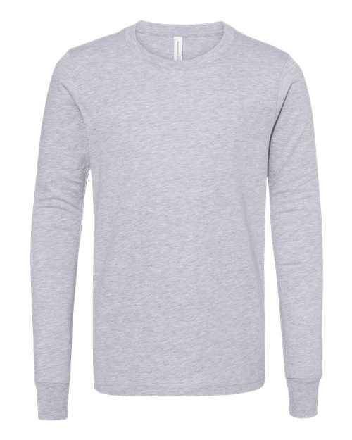 BELLA + CANVAS 3501YCVC - Youth Heather CVC Long Sleeve Tee