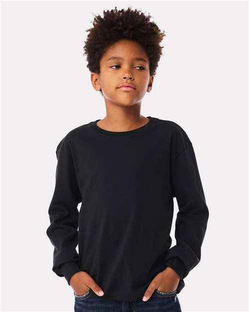 BELLA + CANVAS 3511Y - Youth 6oz. Heavyweight Long Sleeve Tee