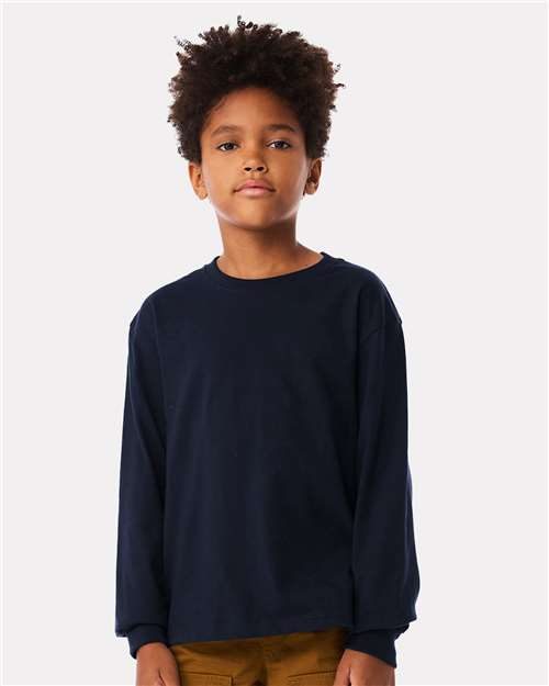 BELLA + CANVAS 3511Y - Youth 6oz. Heavyweight Long Sleeve Tee BELLA + CANVAS