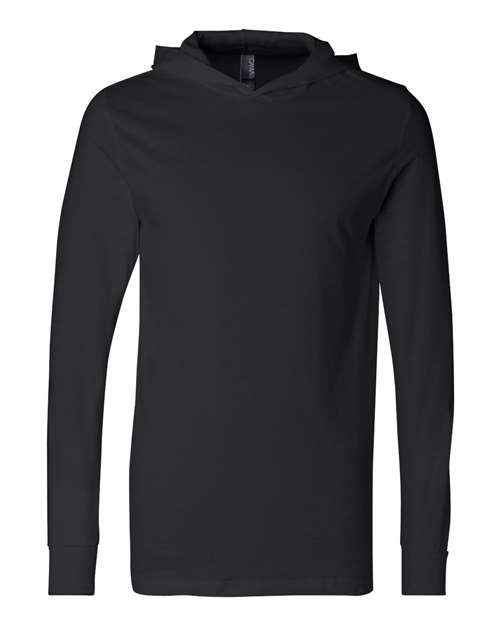 BELLA + CANVAS 3512 - Unisex Jersey Hooded Long Sleeve Tee