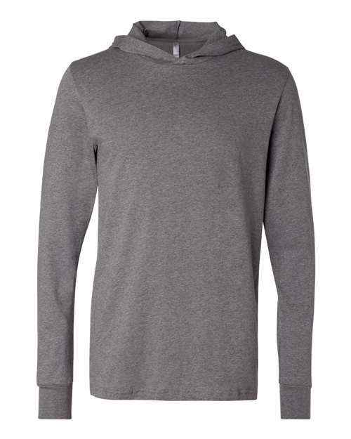 BELLA + CANVAS 3512 - Unisex Jersey Hooded Long Sleeve Tee