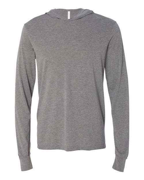 BELLA + CANVAS 3512 - Unisex Jersey Hooded Long Sleeve Tee