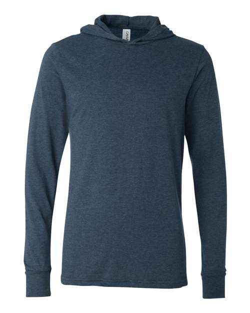 BELLA + CANVAS 3512 - Unisex Jersey Hooded Long Sleeve Tee