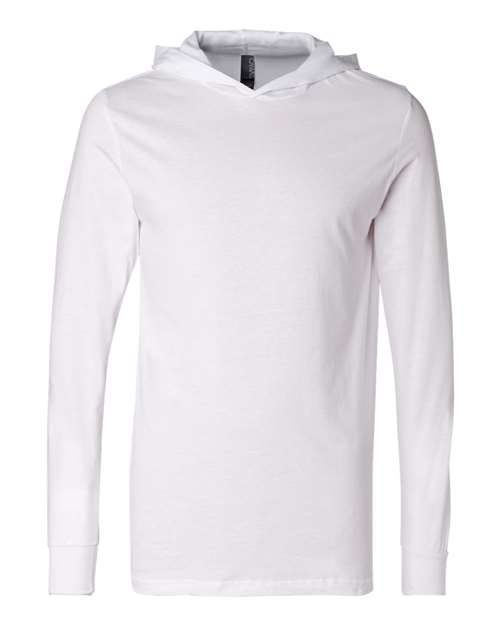 BELLA + CANVAS 3512 - Unisex Jersey Hooded Long Sleeve Tee BELLA + CANVAS