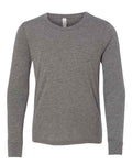 BELLA + CANVAS 3513Y - Youth Triblend Long Sleeve Tee