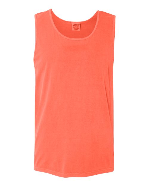 Comfort Colors 9360 - Unisex Garment-Dyed Heavyweight Tank Top - Neon Red Orange