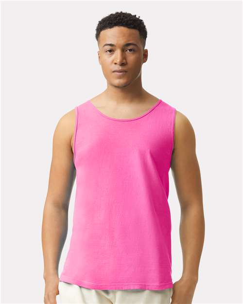Comfort Colors 9360 - Unisex Garment-Dyed Heavyweight Tank Top - Neon Pink