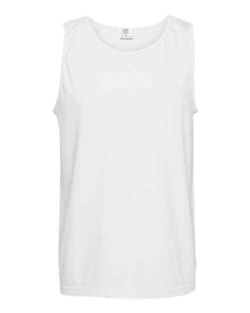 Comfort Colors 9360 - Unisex Garment-Dyed Heavyweight Tank Top - White