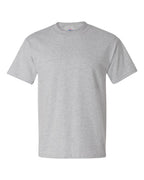 Hanes 518T - Beefy-T® Tall T-Shirt — Light Steel (flat)
