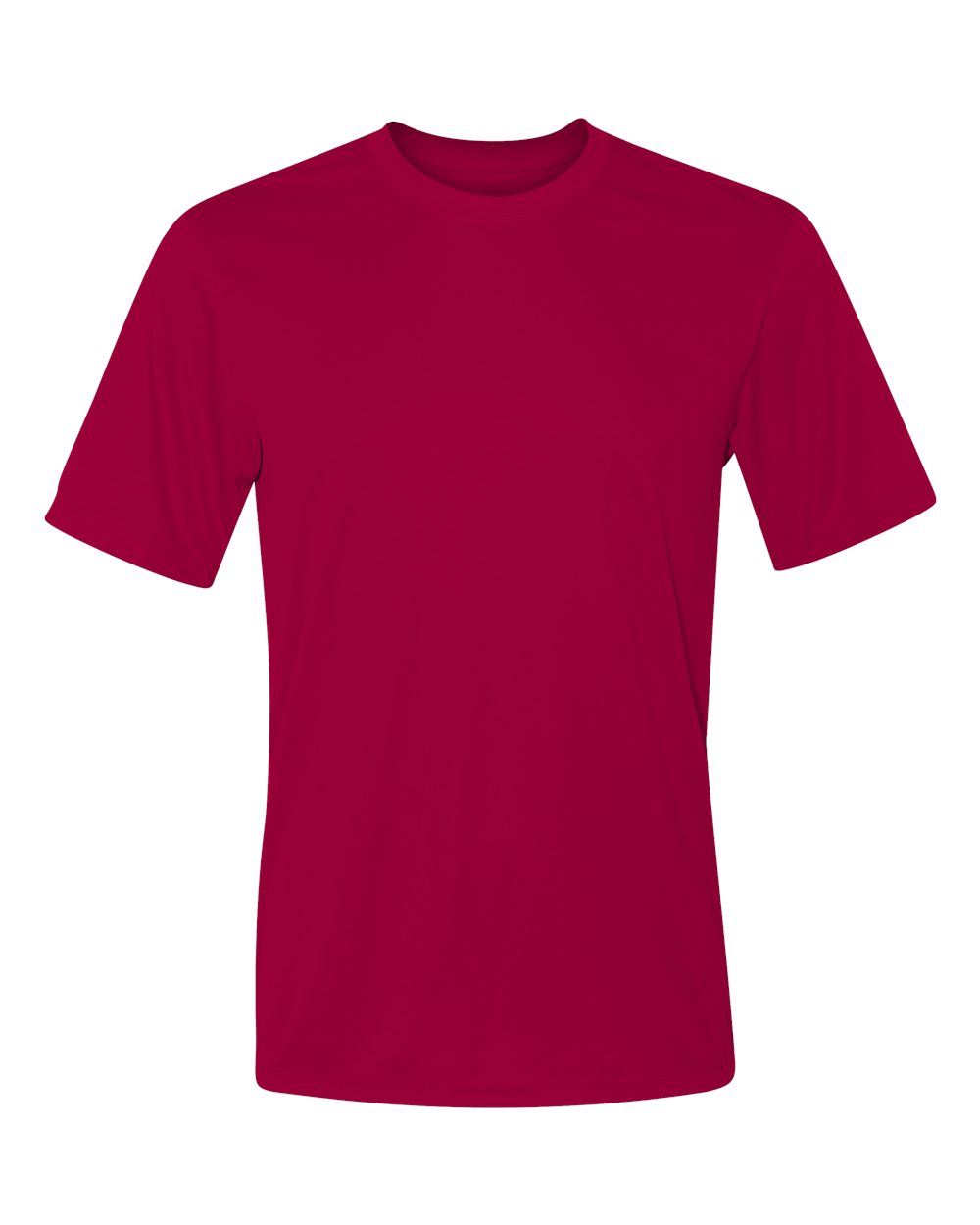 Hanes 4820 - Unisex Cool DRI® Performance T-Shirt — Deep Red (flat)