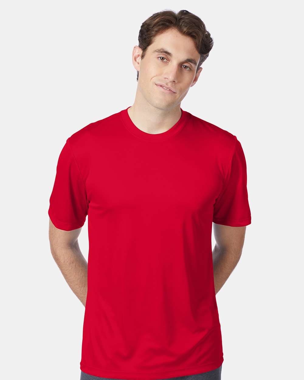 Hanes 4820 - Unisex Cool DRI® Performance T-Shirt — Deep Red