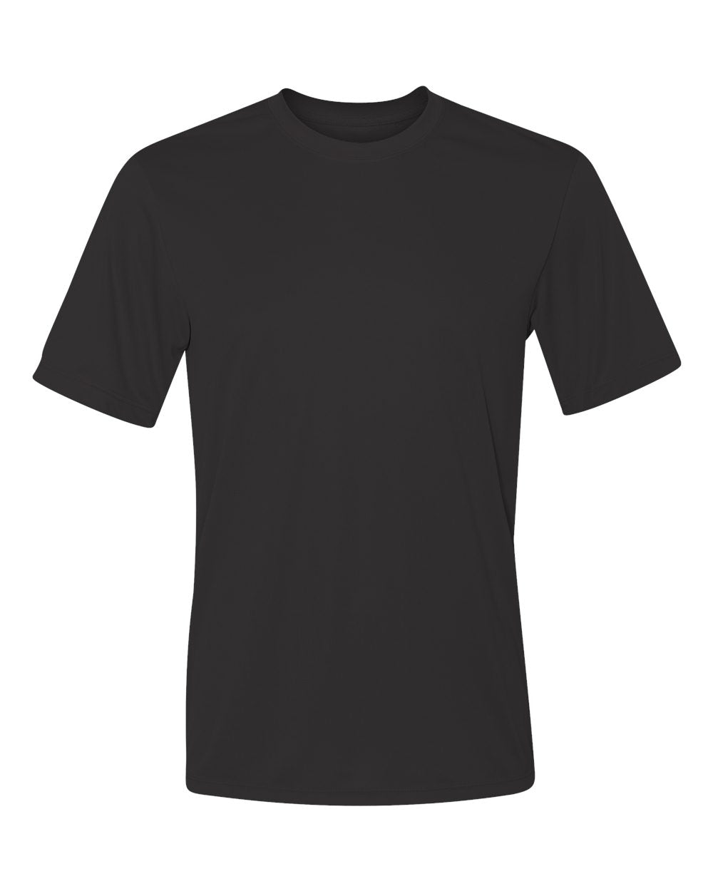 Hanes 4820 - Unisex Cool DRI® Performance T-Shirt — Black (flat)