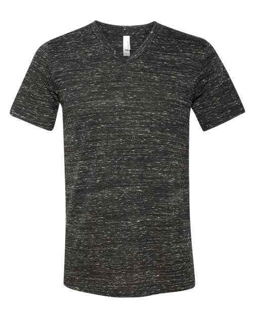 BELLA + CANVAS 3655 - Unisex Textured Jersey V-Neck Tee