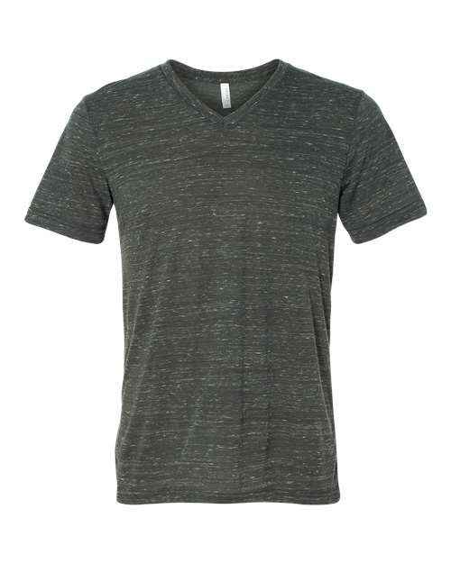 BELLA + CANVAS 3655 - Unisex Textured Jersey V-Neck Tee