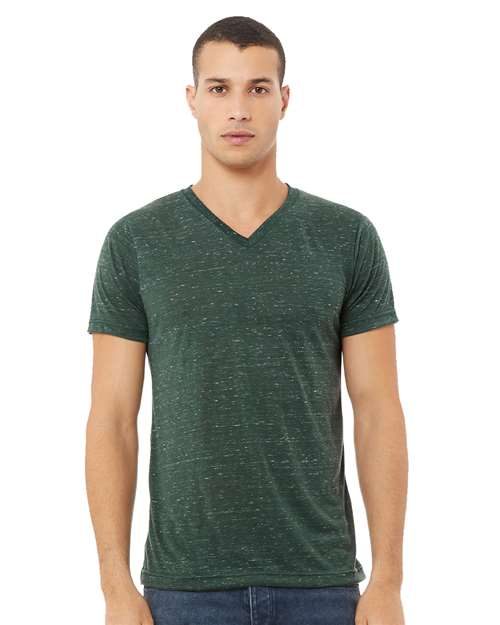 BELLA + CANVAS 3655 - Unisex Textured Jersey V-Neck Tee BELLA + CANVAS