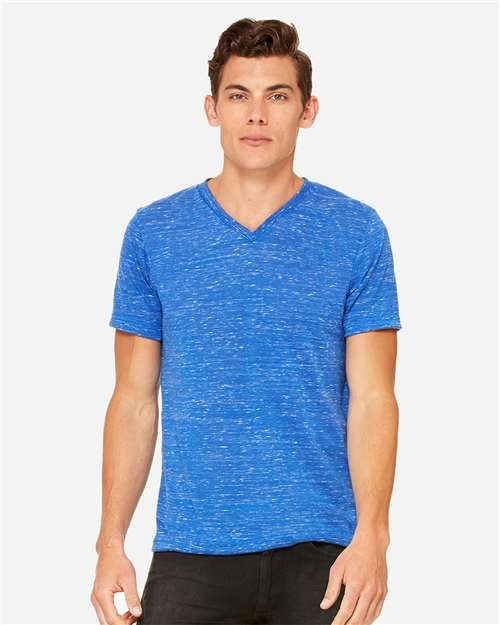 BELLA + CANVAS 3655 - Unisex Textured Jersey V-Neck Tee BELLA + CANVAS