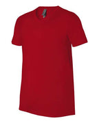BELLA + CANVAS 3005 - Unisex Jersey V-Neck Tee - Red