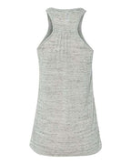 BELLA + CANVAS 8800 - Women's Flowy Racerback Tank - White Marble