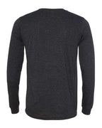 BELLA + CANVAS 3513 - Unisex Triblend Long Sleeve Tee - Charcoal Black Triblend