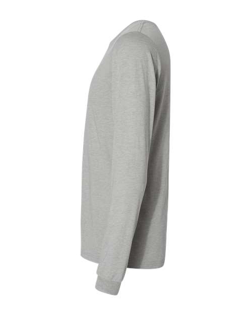 BELLA + CANVAS 3513 - Unisex Triblend Long Sleeve Tee - Athletic Grey Triblend