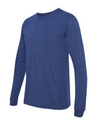 BELLA + CANVAS 3513 - Unisex Triblend Long Sleeve Tee - Navy Triblend