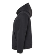 BELLA + CANVAS 3719T - Toddler Sponge Fleece Pullover Hoodie Sweatshirt - Black