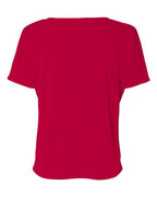 BELLA + CANVAS 8815 - Womens Slouchy V-Neck Tee - Red